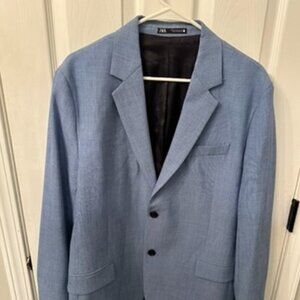 Men's light blue blazer